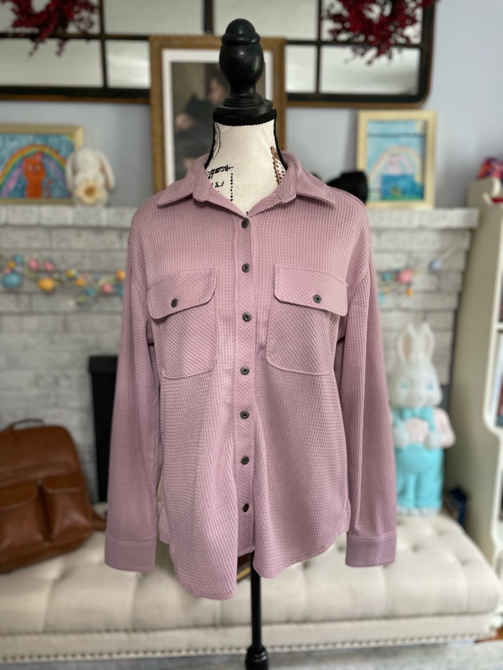 NWT Women’s BeachLunchLounge Button Up XS